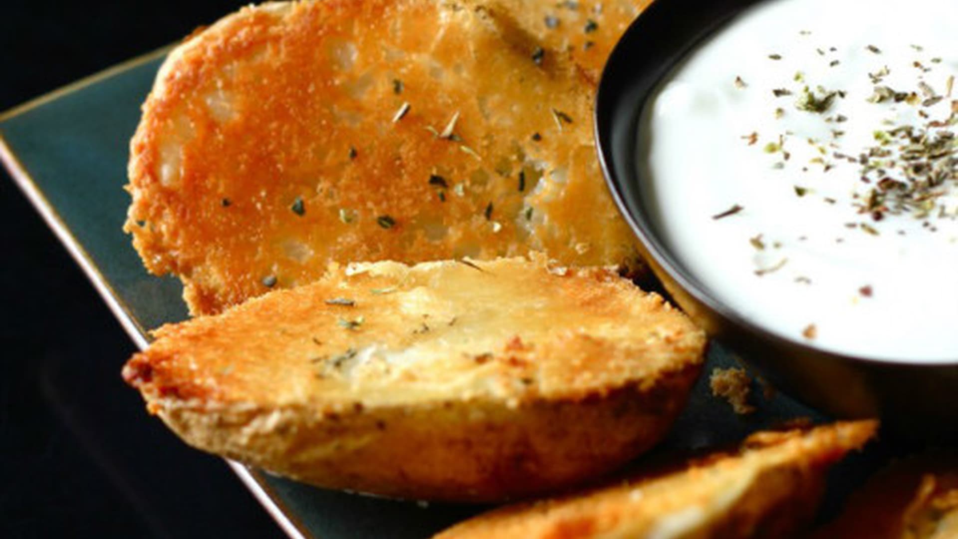 Parmesan Baked Potato Halves