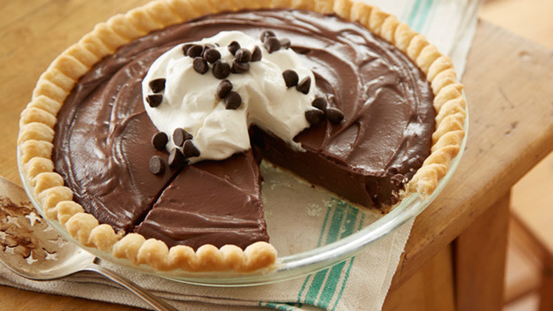 Hershey's gone to heaven chocolate pie