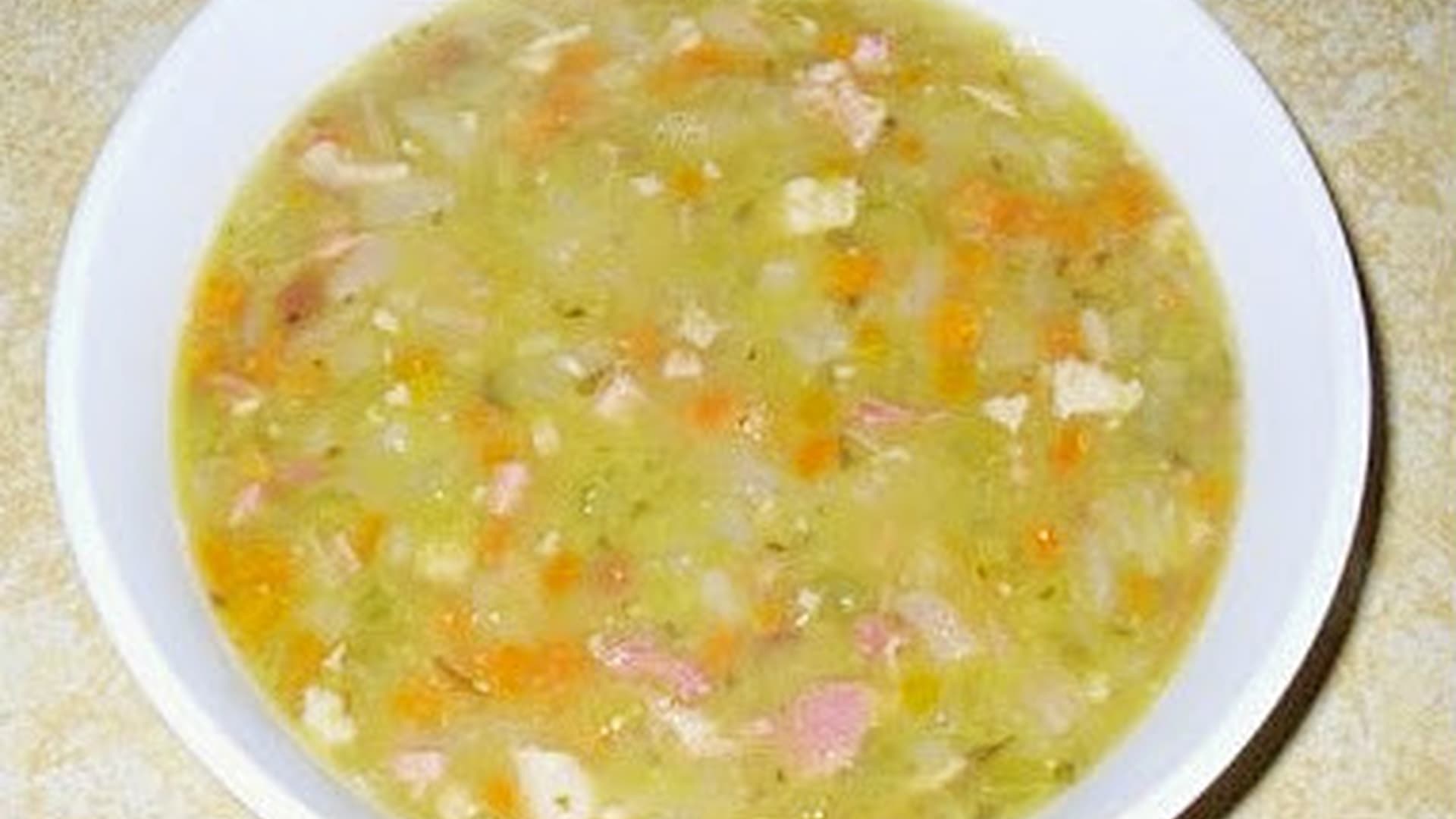Slow Cooker Split Pea Sausage Soup