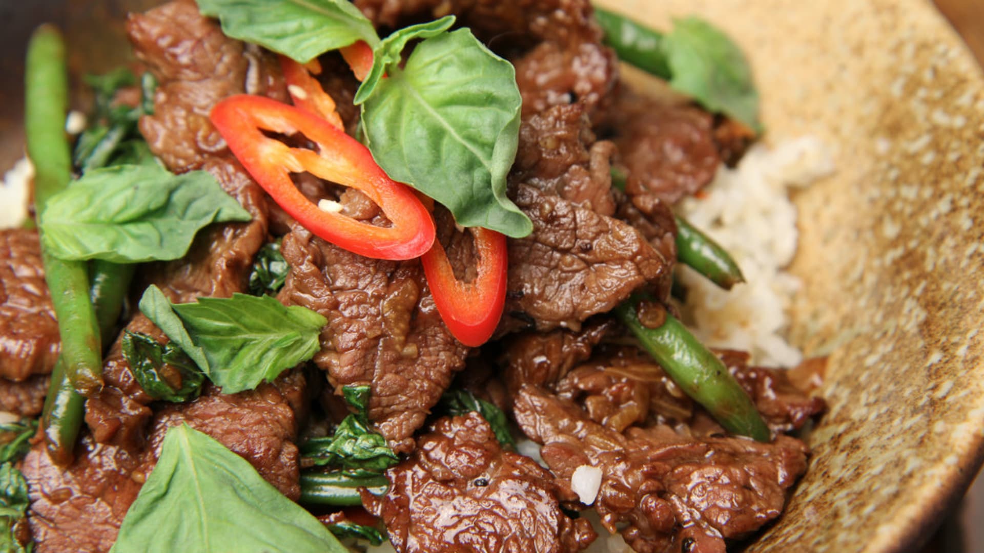 Thai Beef and Basil