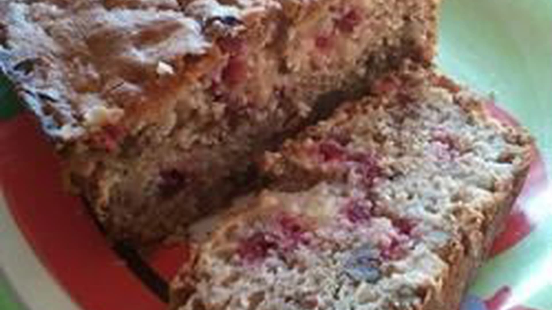 Apple cranberry bread