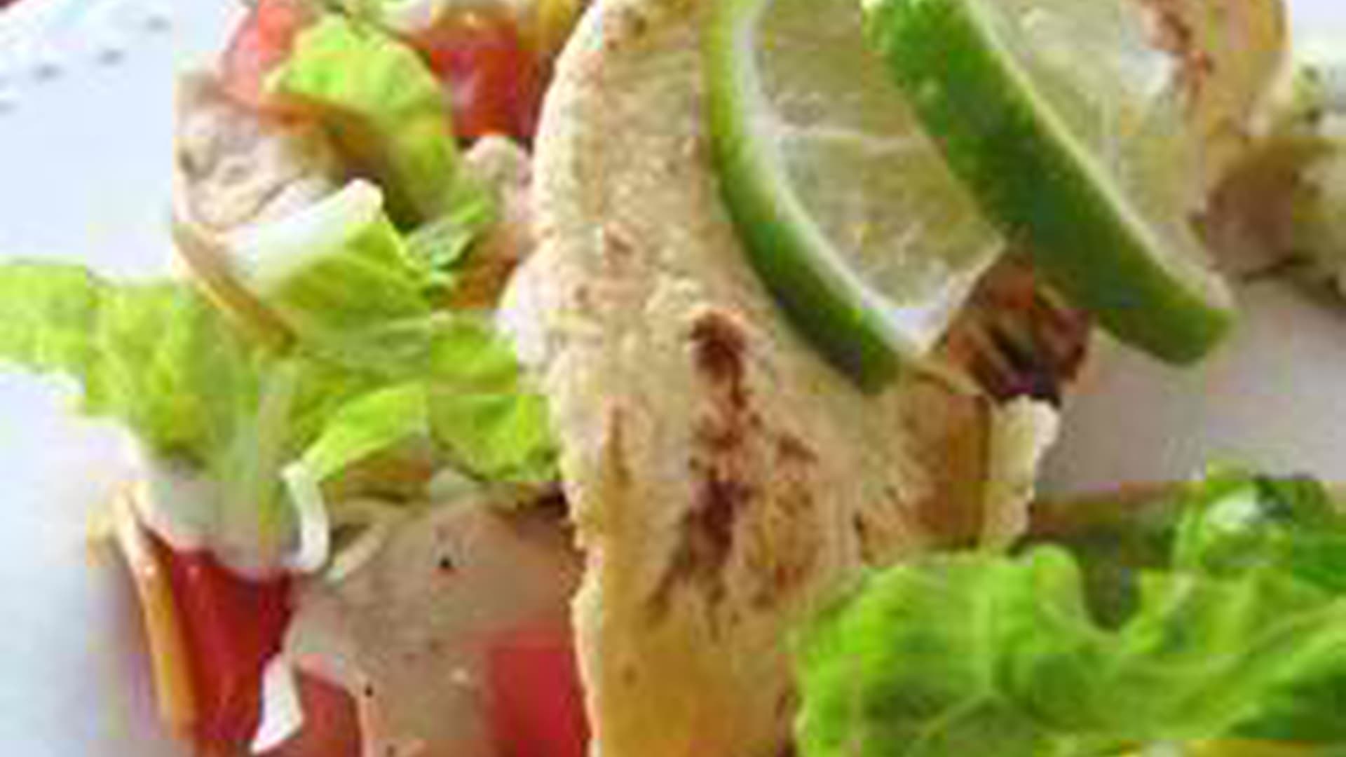 Lime Chicken Soft Tacos