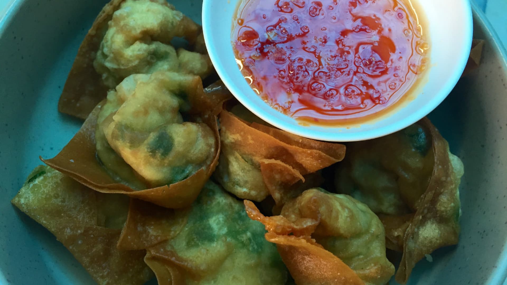 Chicken & Prawn Wontons