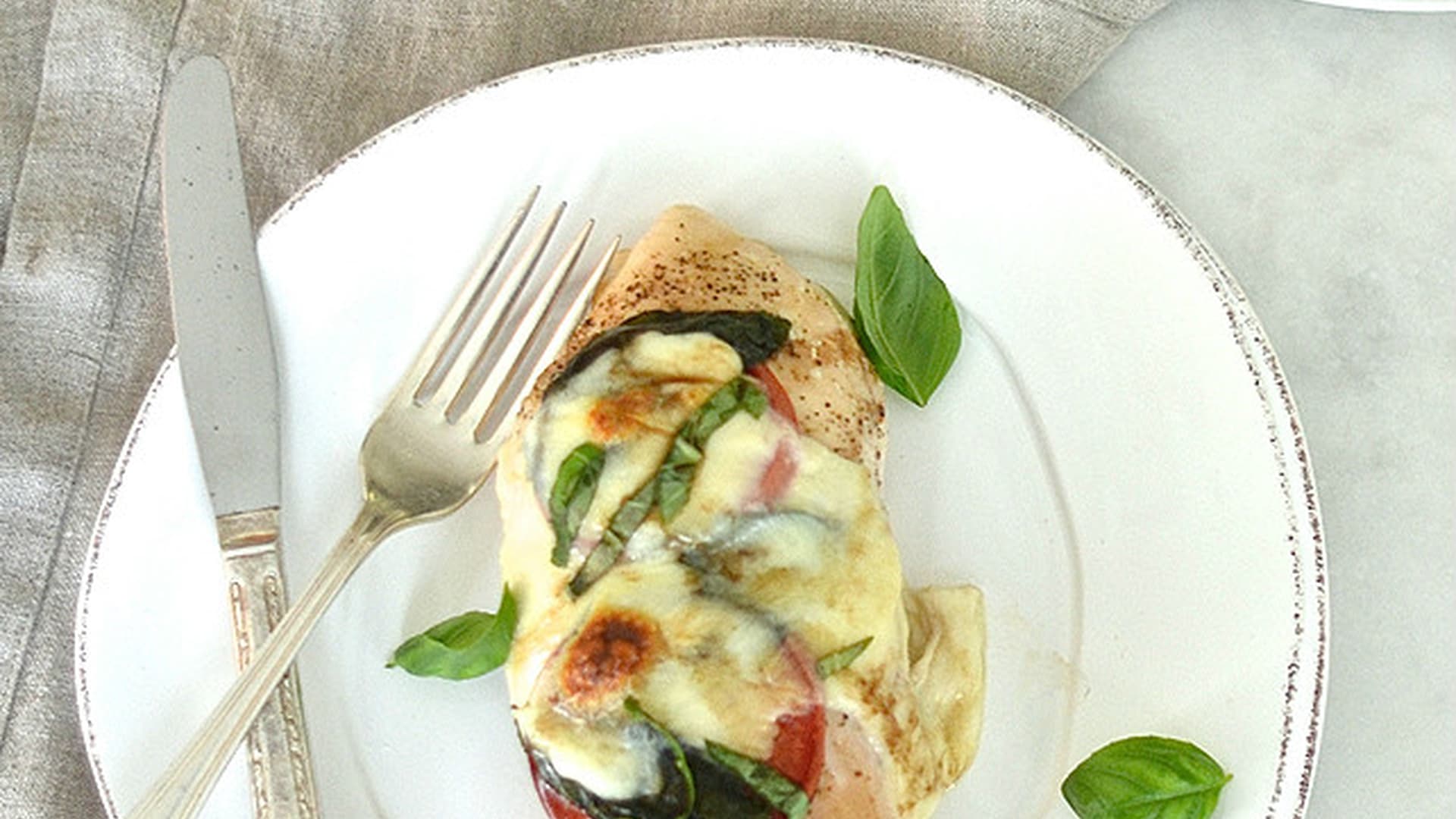 Baked Caprese Chicken
