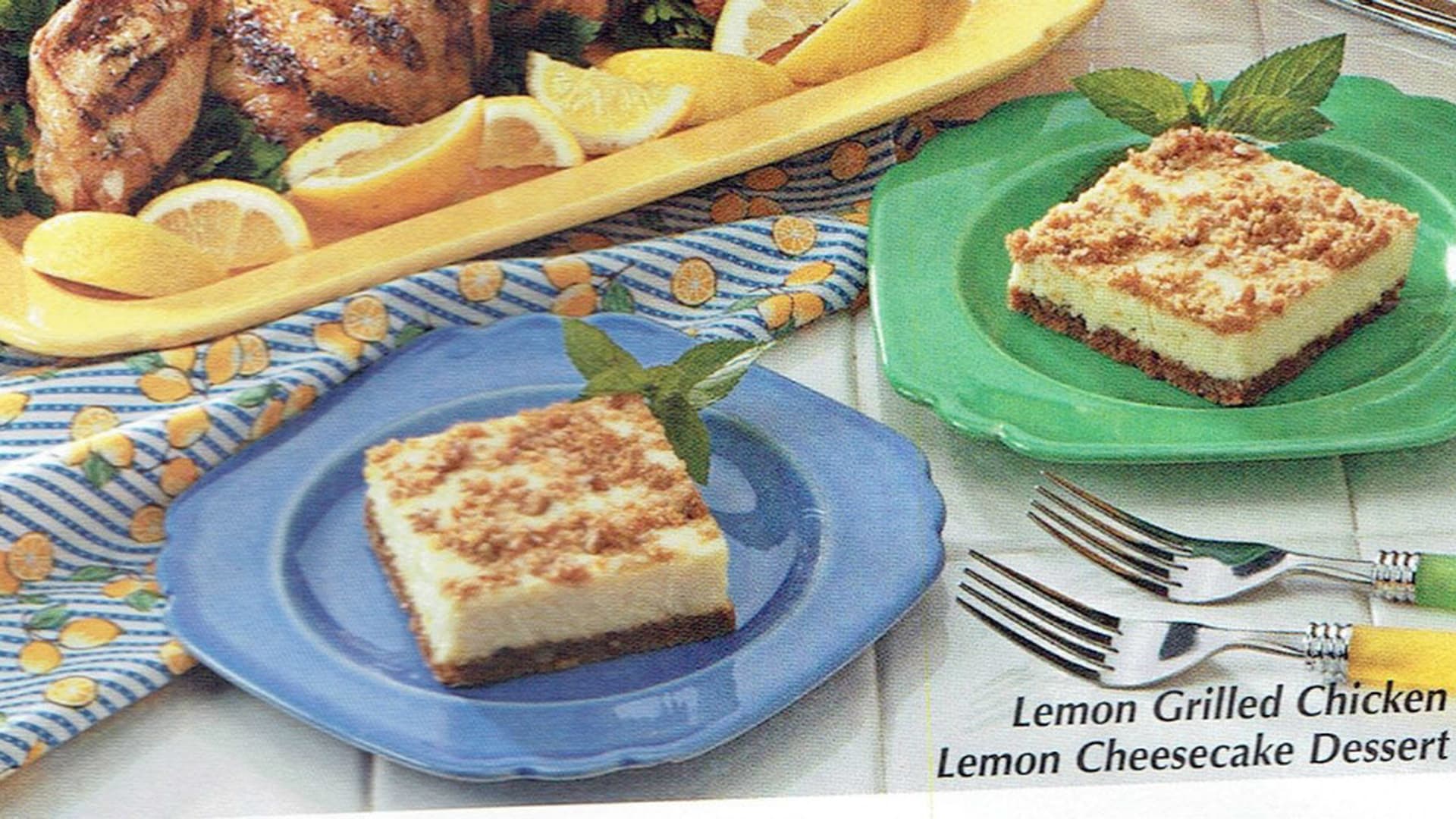 Lemon Cheesecake Dessert