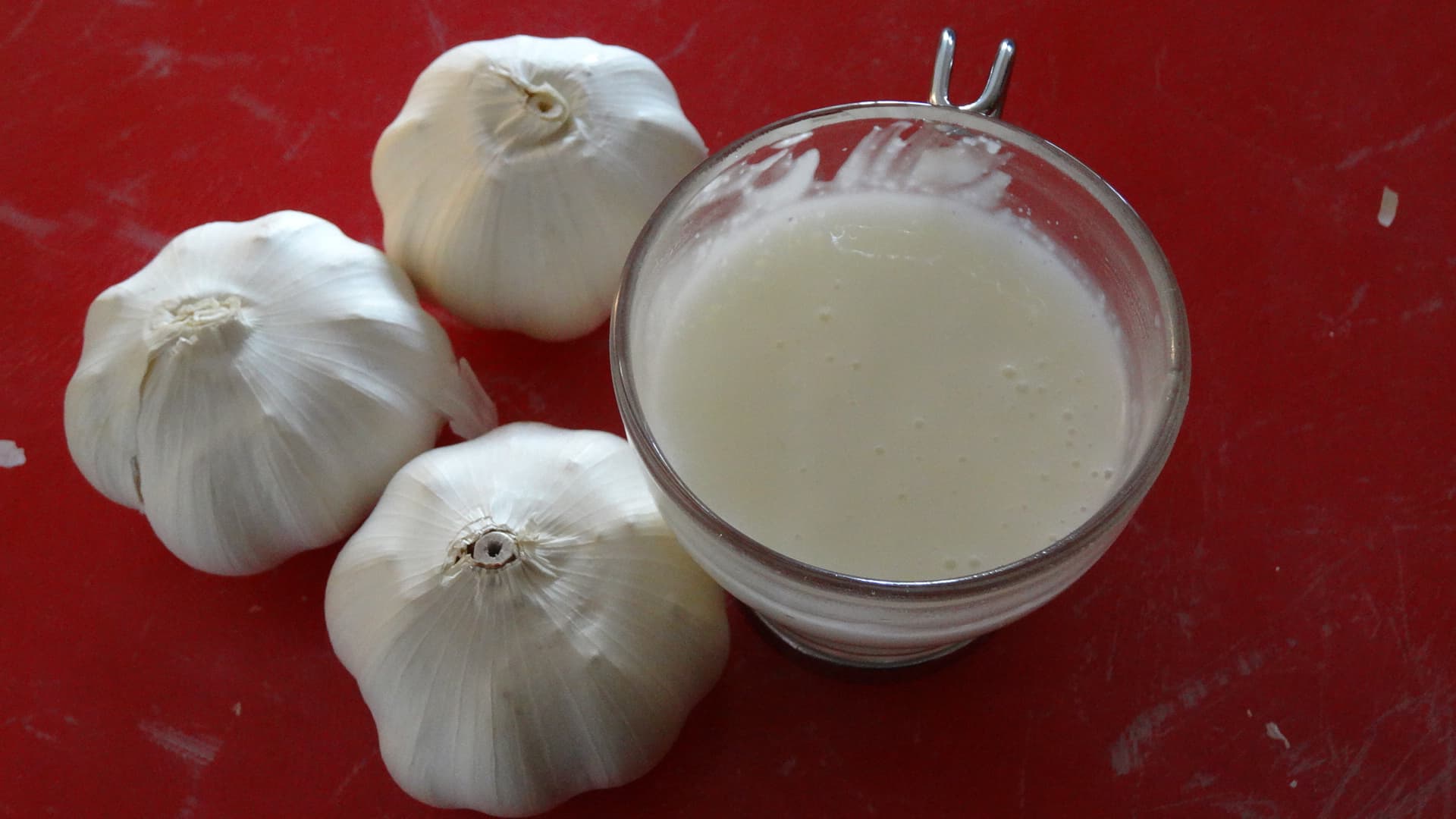 Toum - the best garlic sauce ever