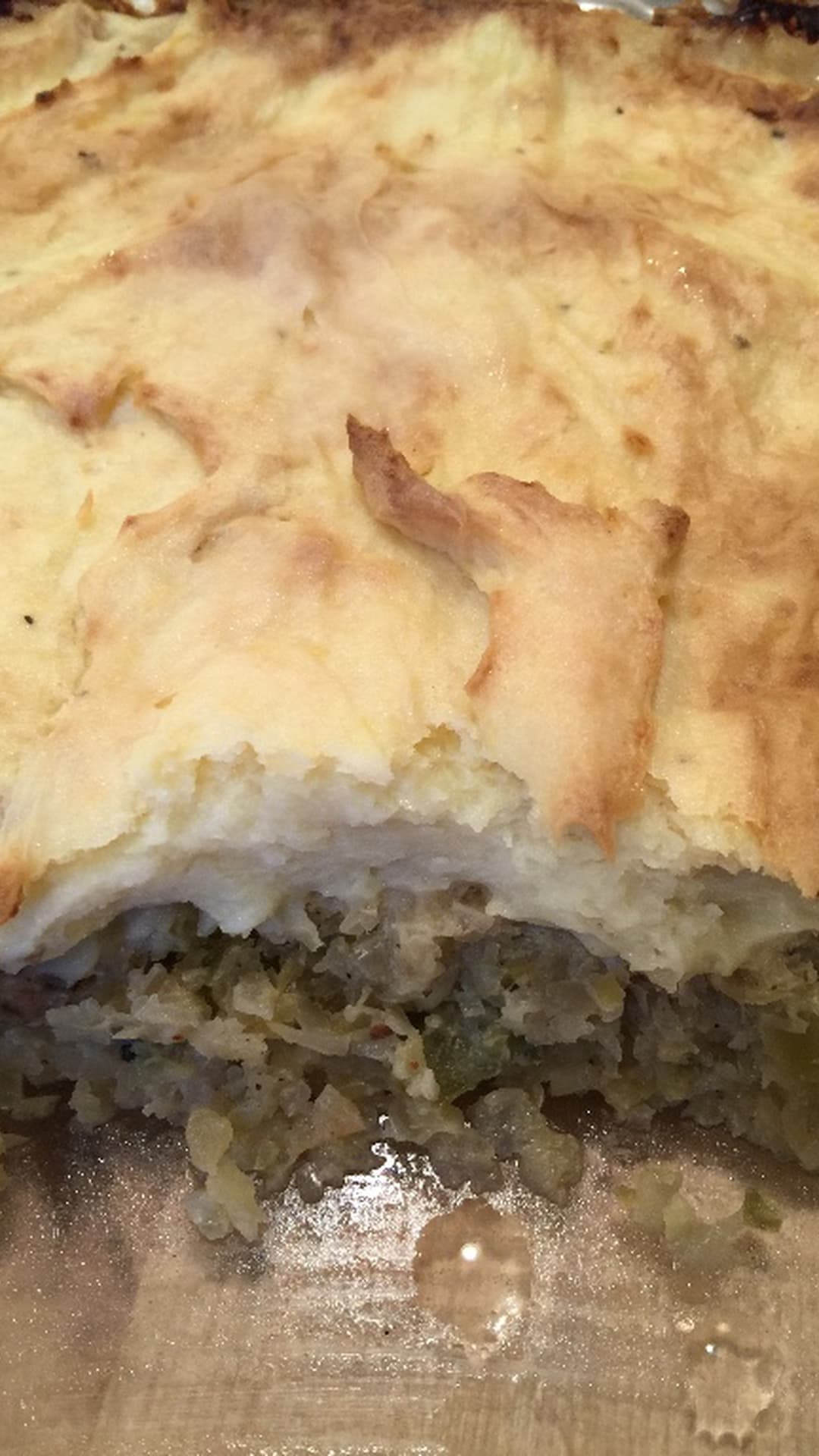 Sausage, Sauerkraut and Potato Bake