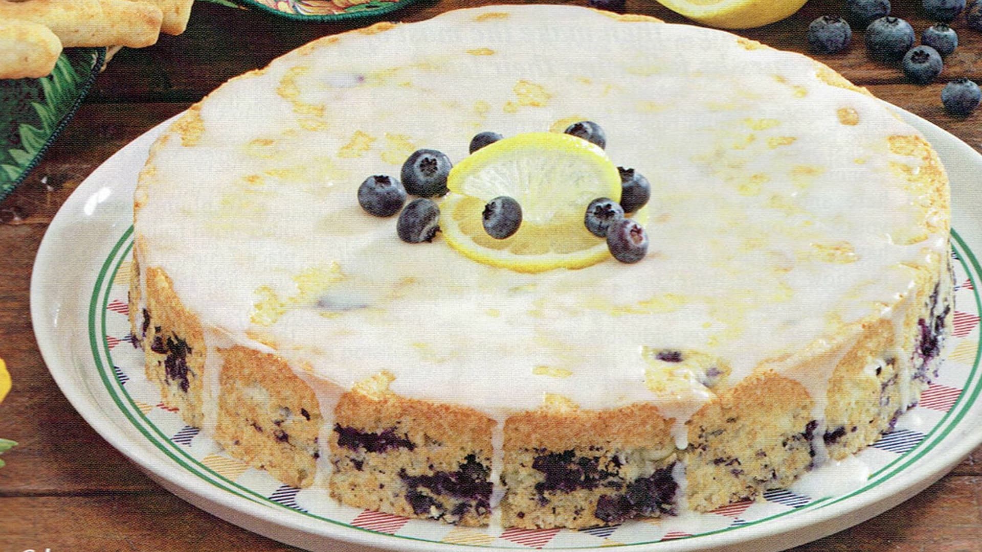 Lemon Blueberry Coffee Cake