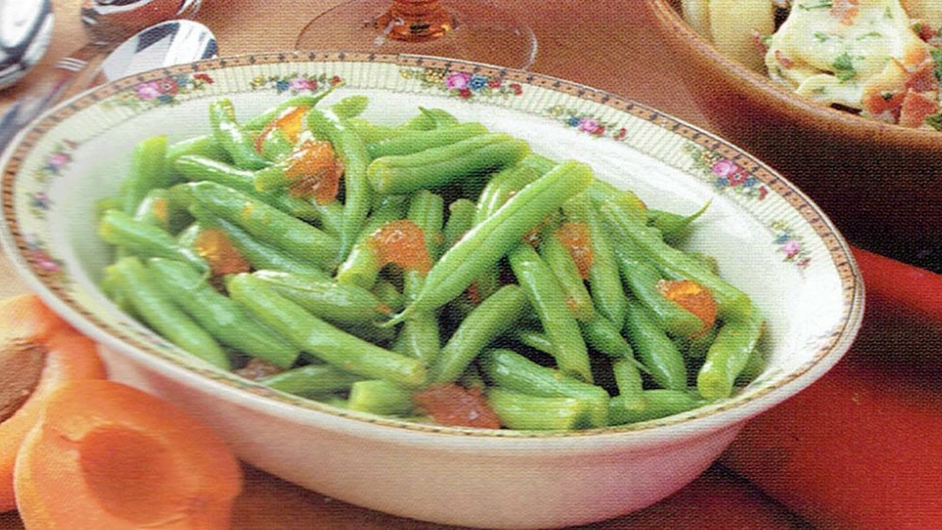 Apricot-Glazed Green Beans