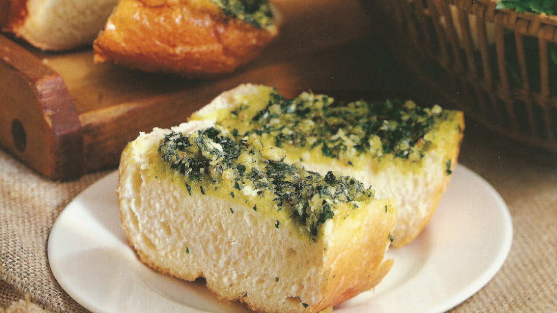 Crusty Garlic Bread