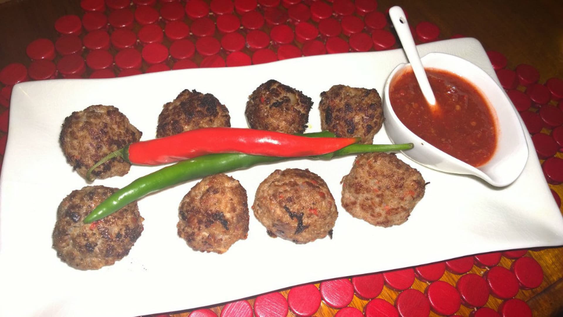 Spicy Meatballs