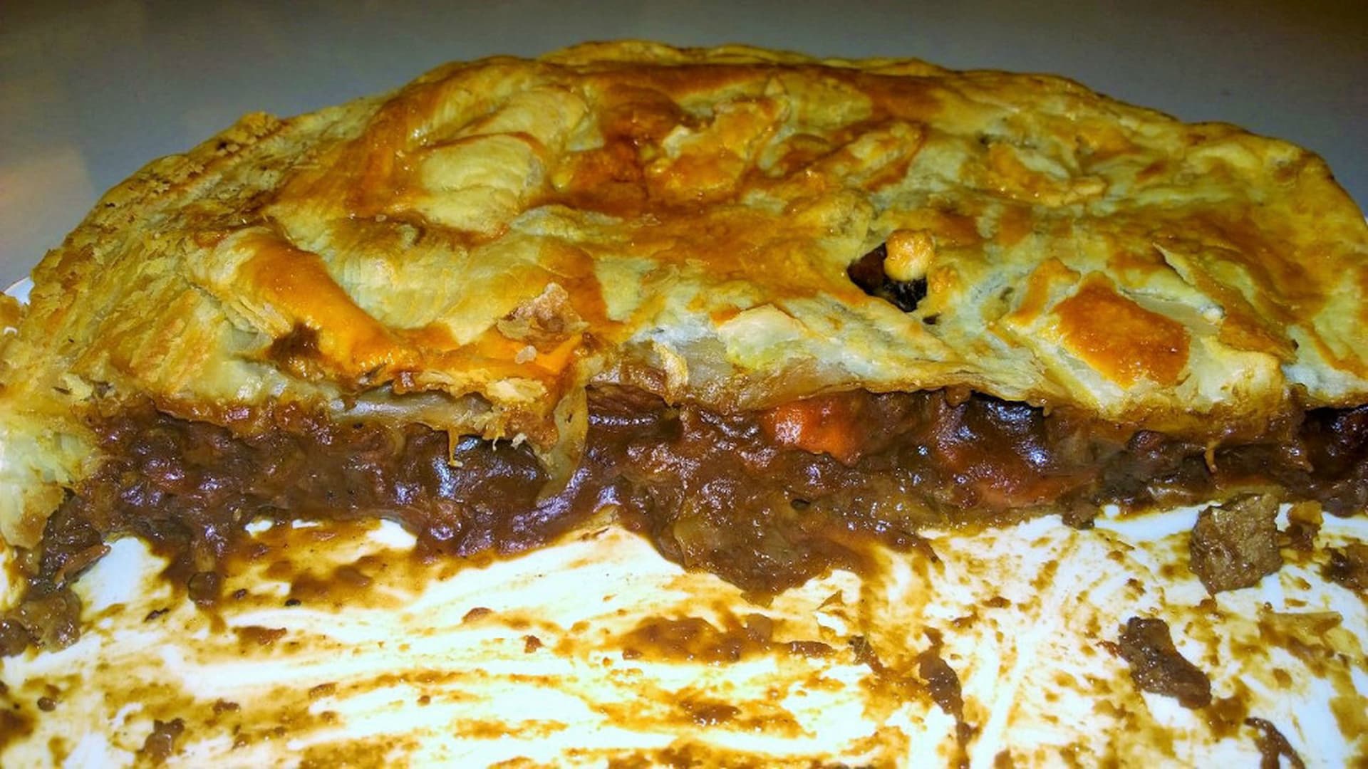 Beef & Guinness Pie