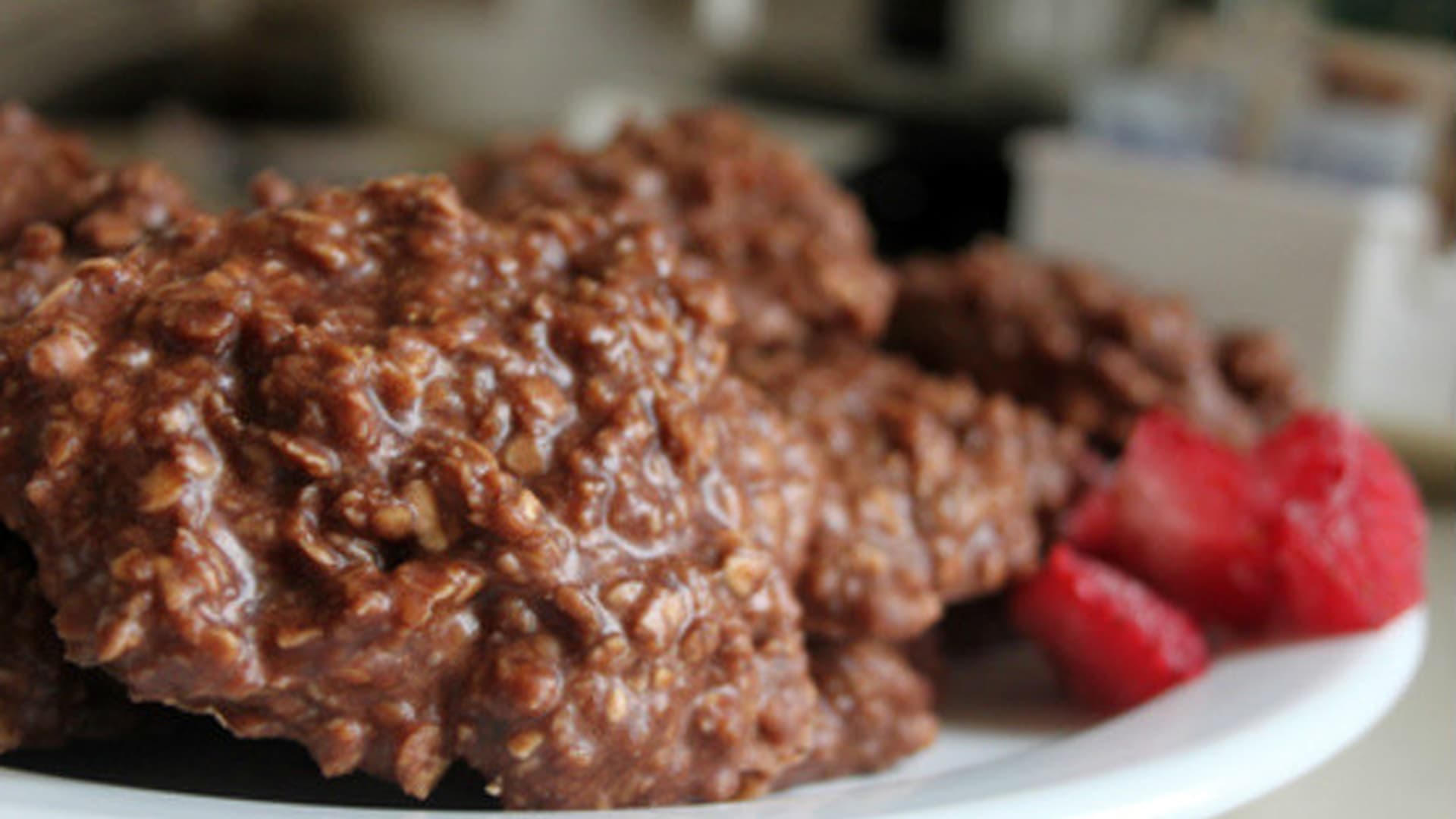 Chocolate Peanut-Butter No Bake Cookies