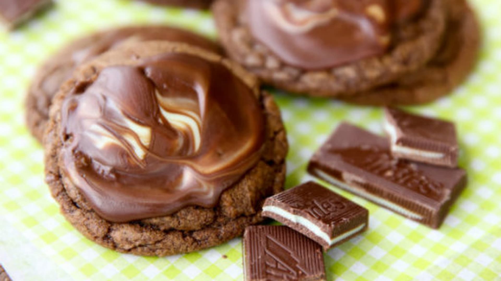Chocolate Mint Cookies