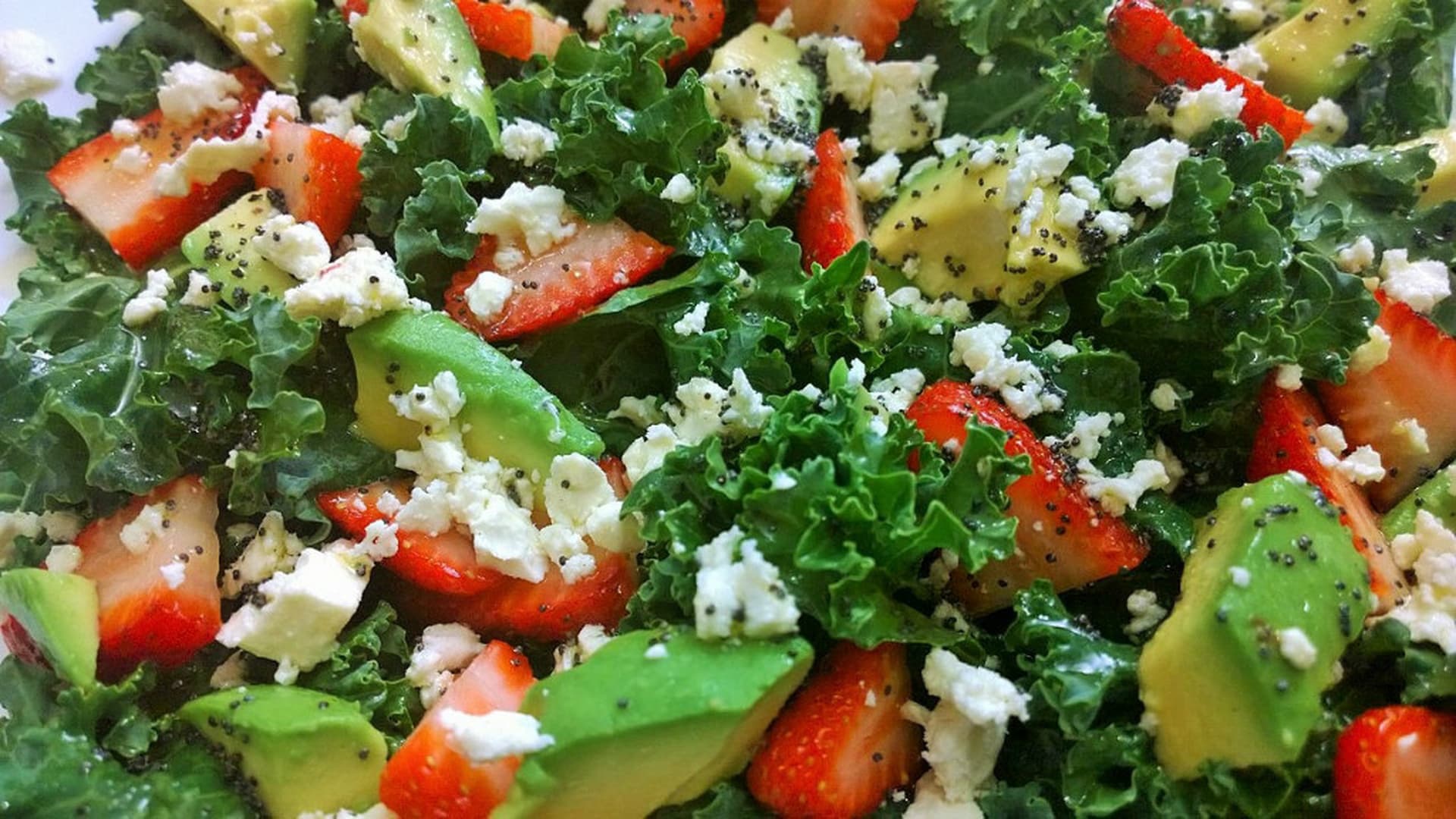 Kale & Strawberry Salad
