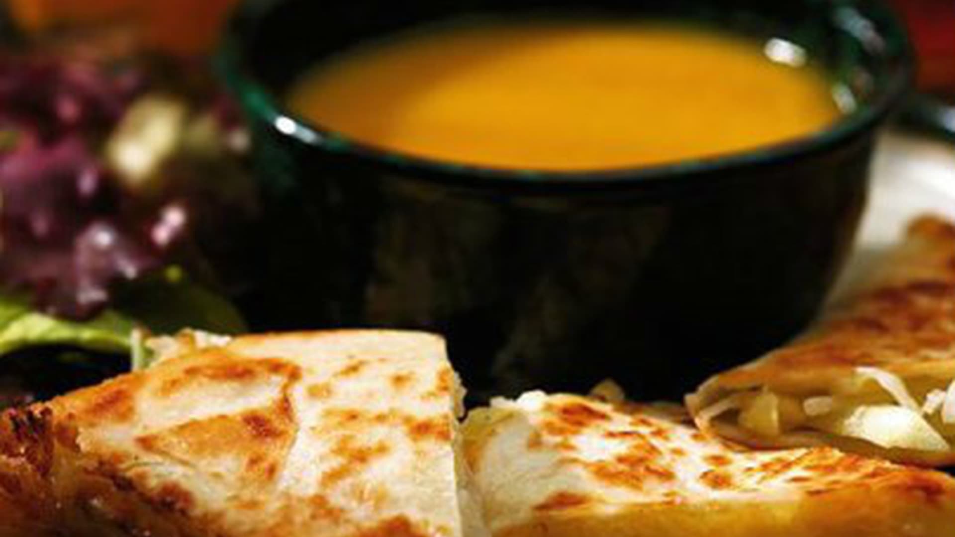 Apple, Sauerkraut, and Cheddar Quesadillas