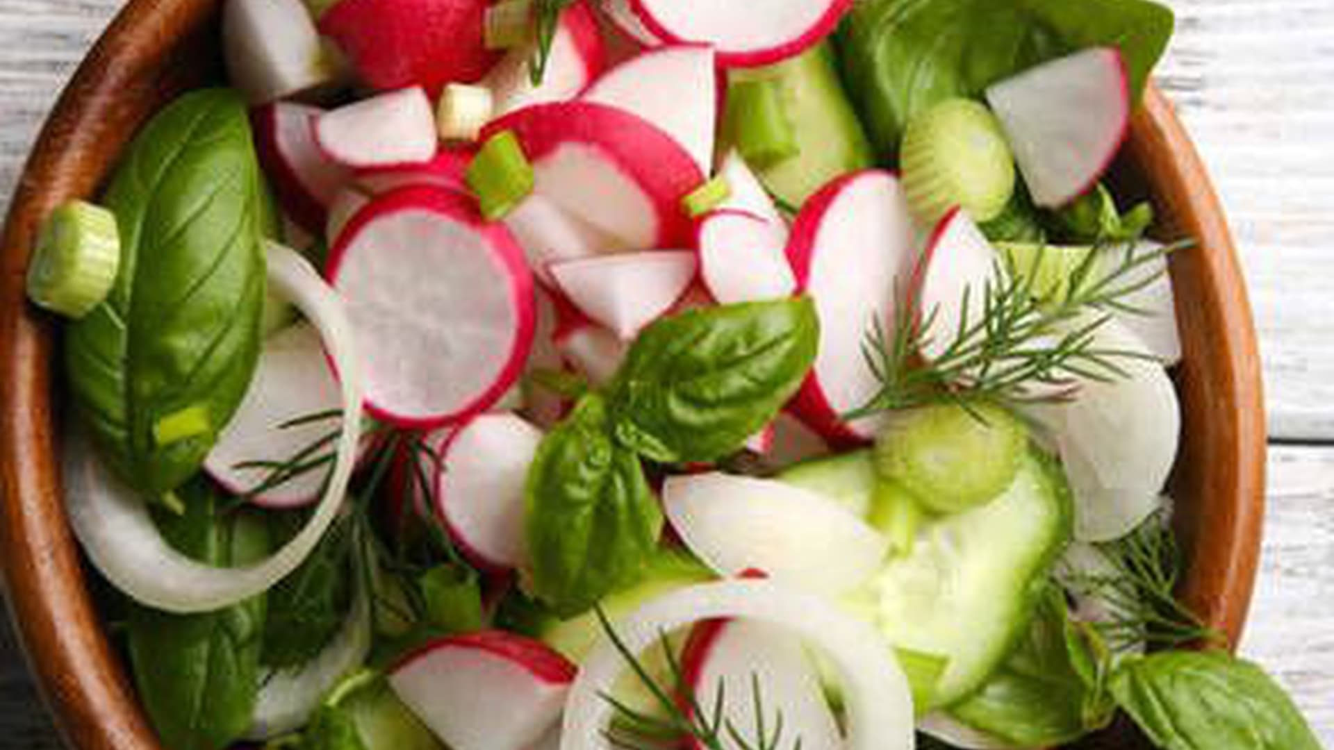 Cucumber + Radish Salad