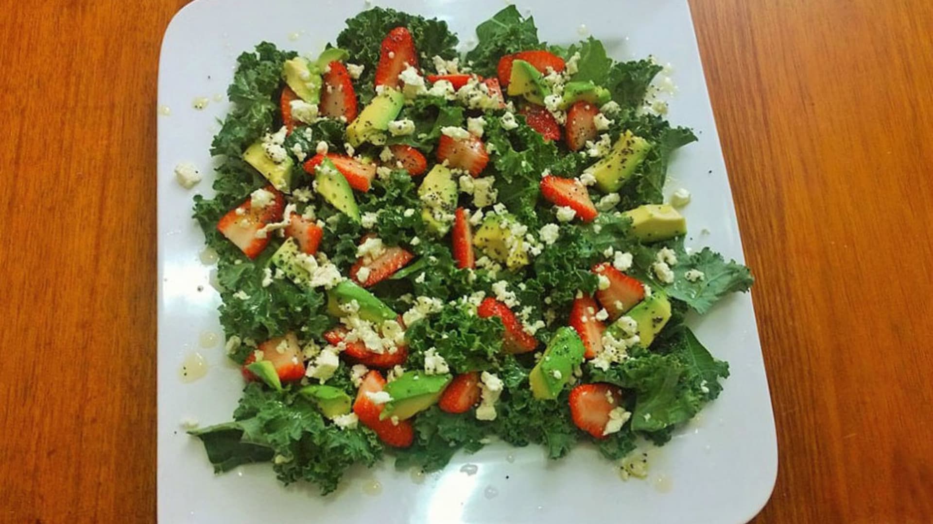 Kale & Strawberry Salad