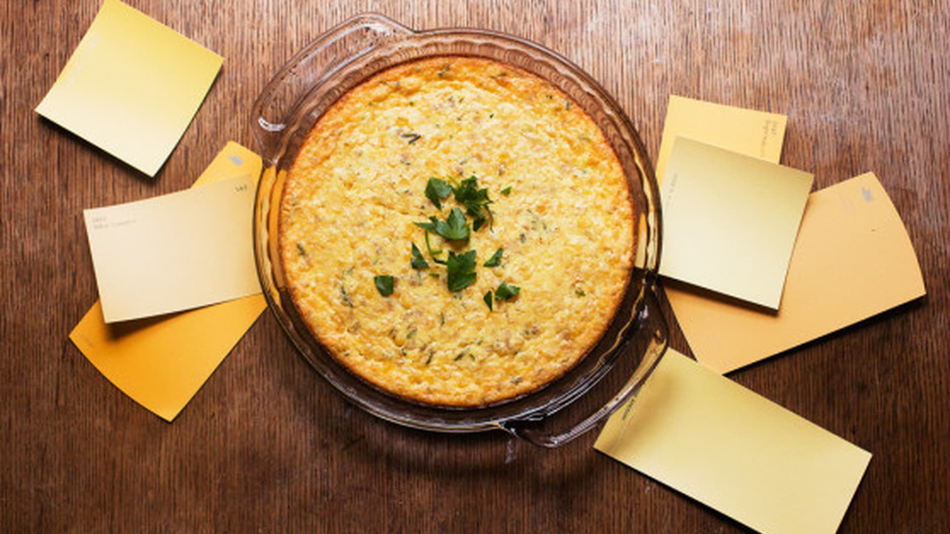 Corn and Ricotta Pudding