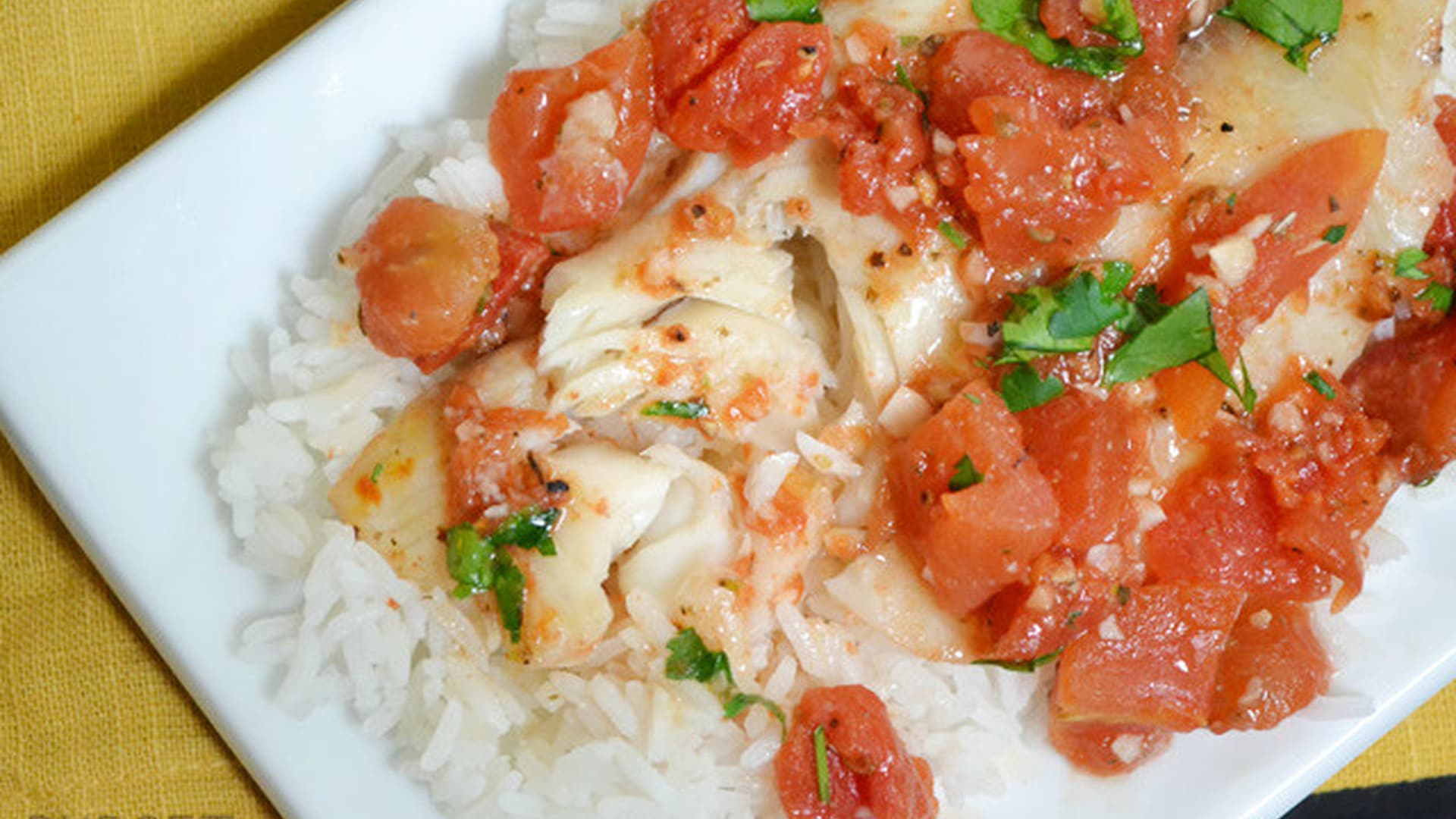 Tilapia with Tomatoes