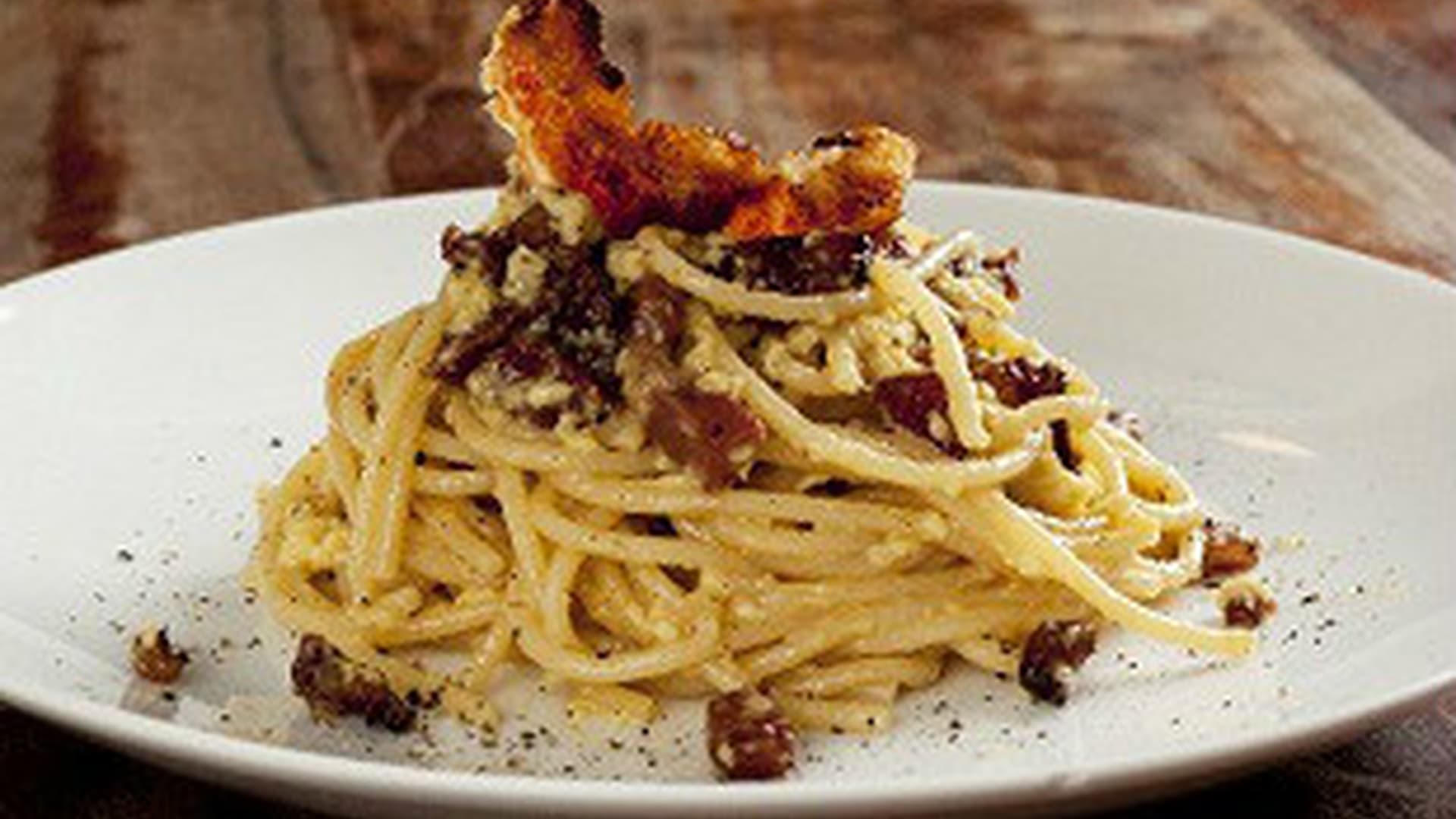 Mrs V's Roman Style Carbonara