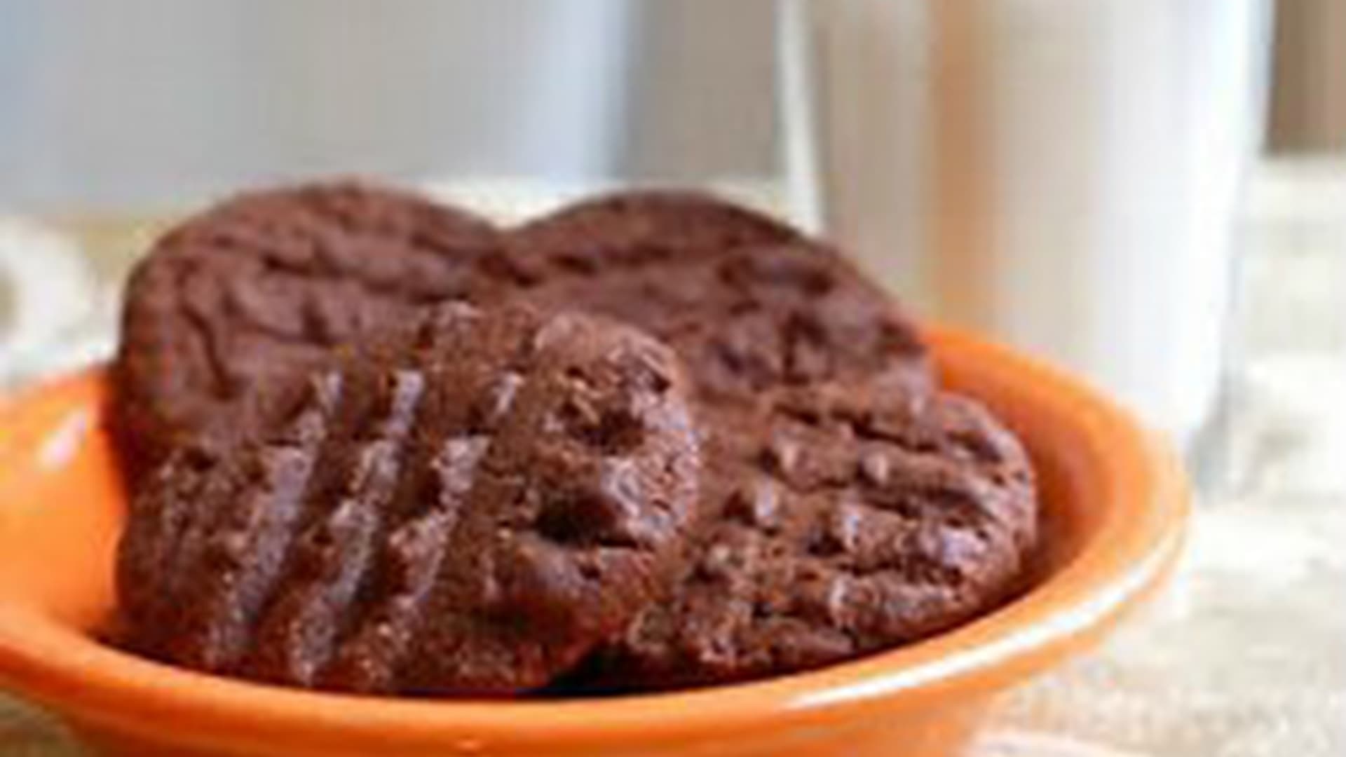 Peanut Butter Cocoa Cookies