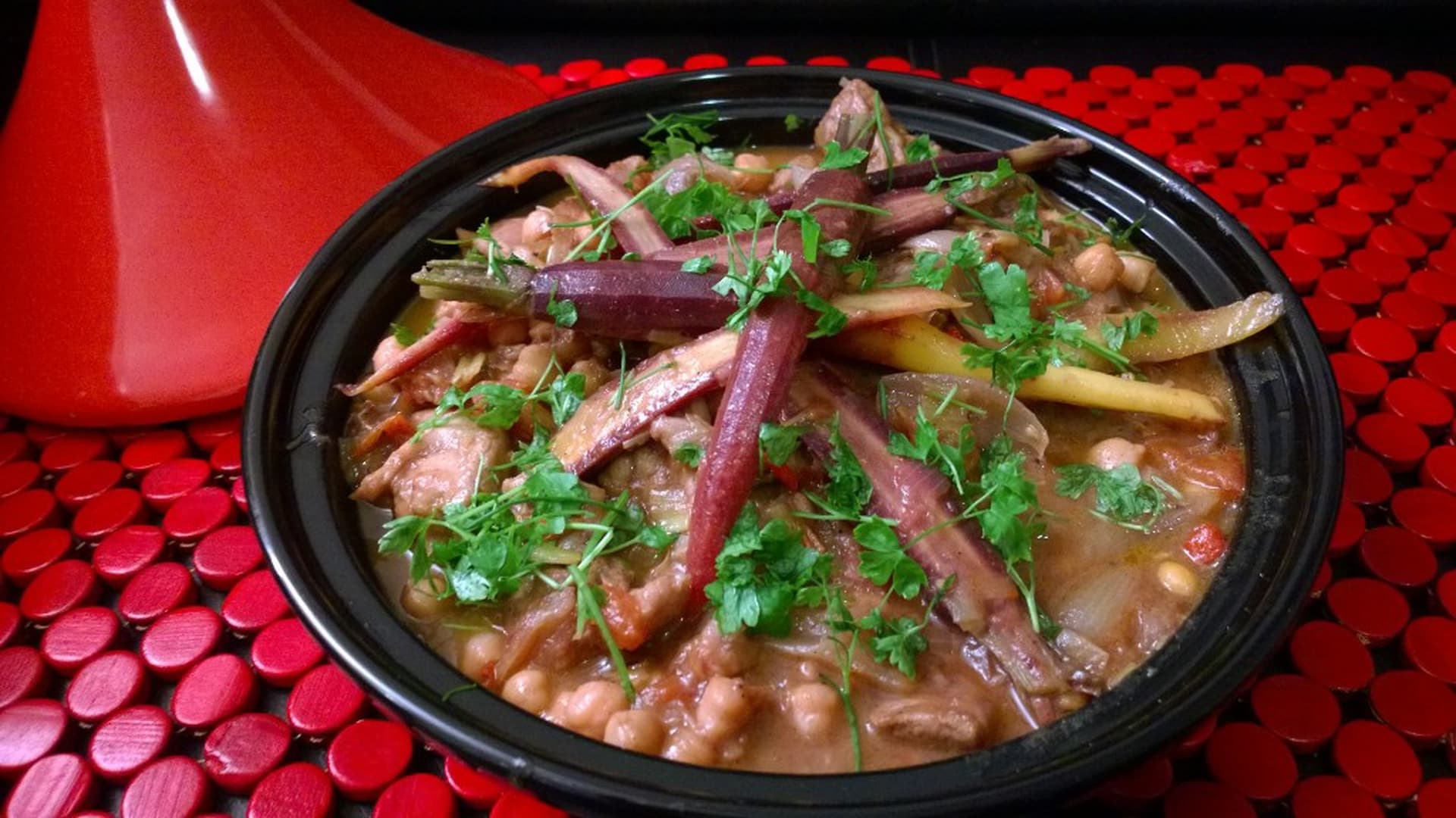 Chicken Tagine with Date and Ginger