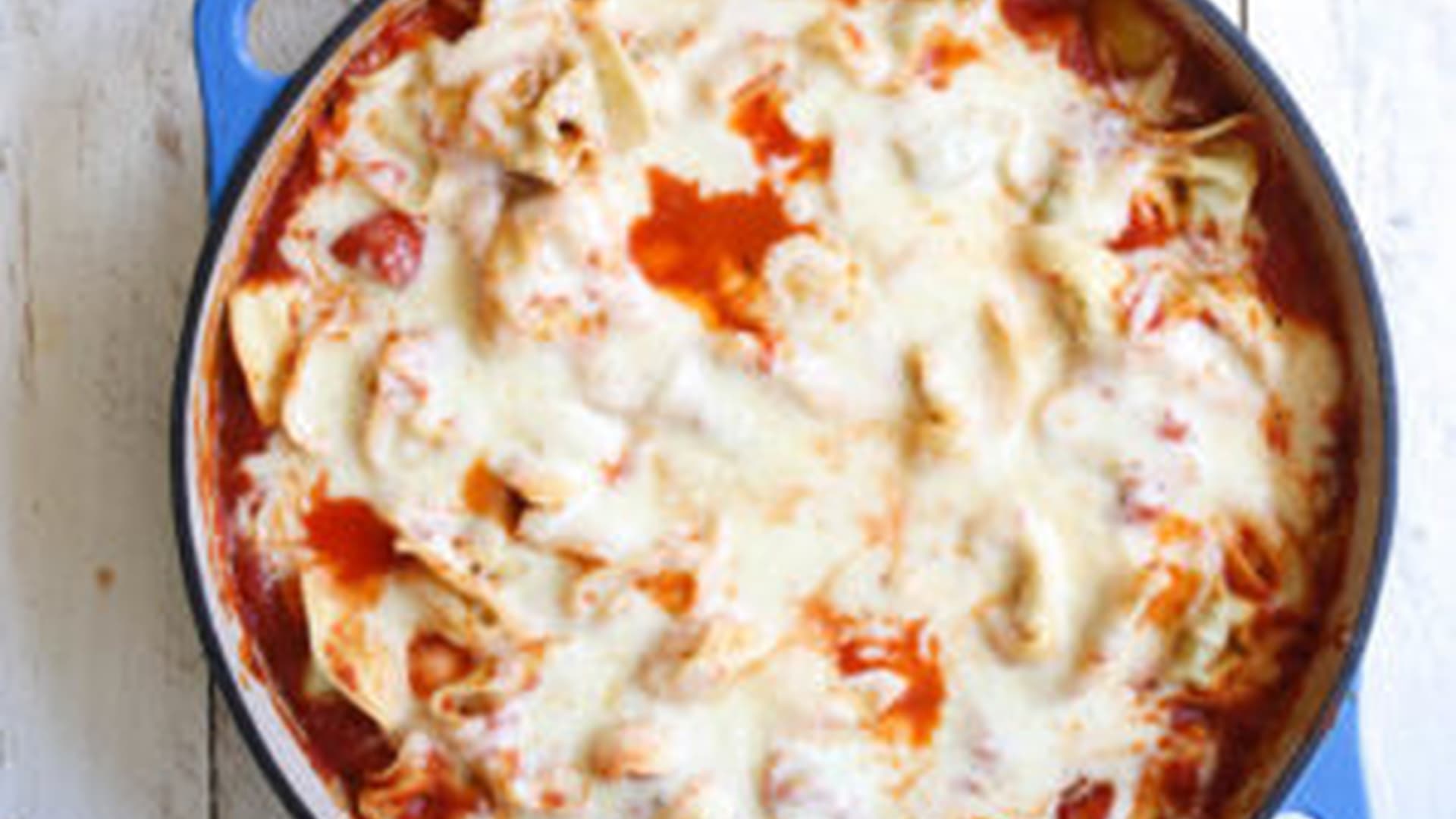 Tortellini, Baked Cheesy