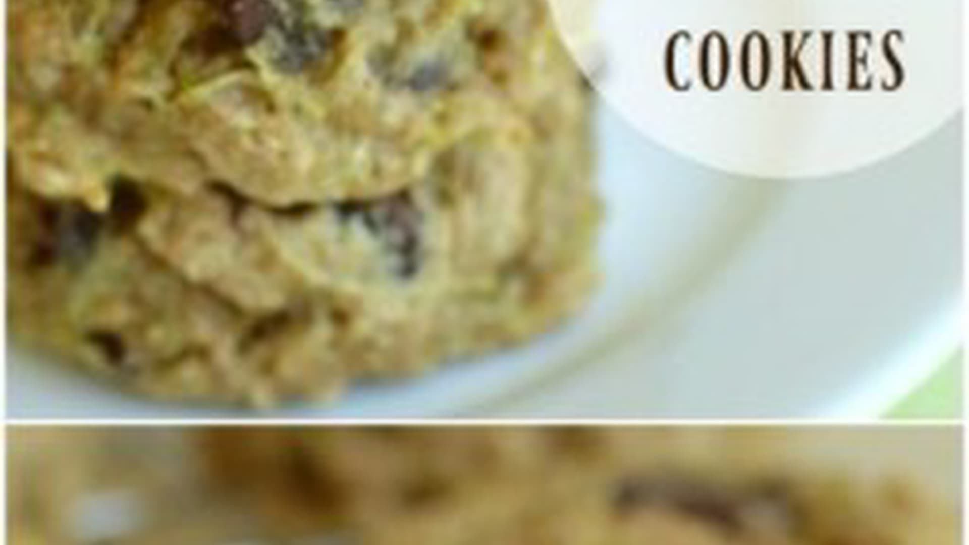 Zucchini Breakfast Cookies