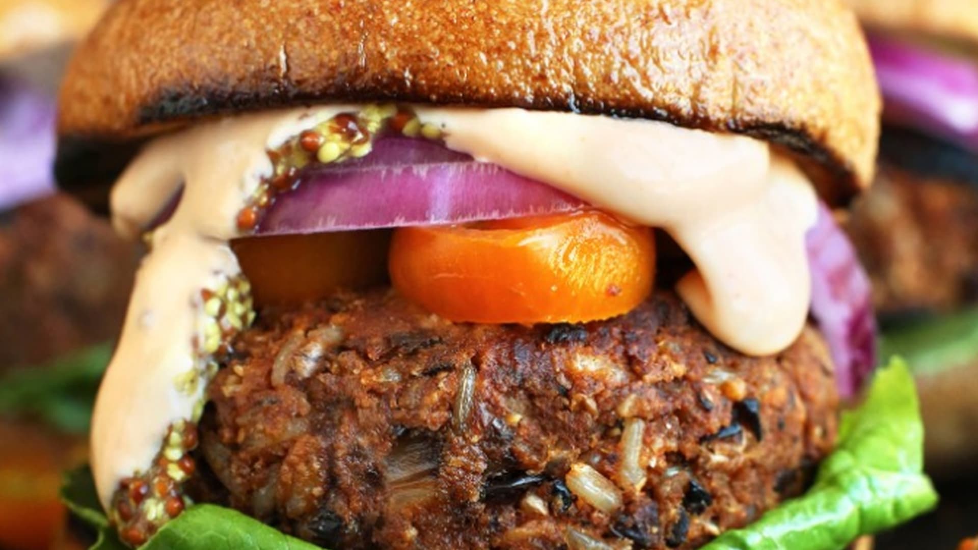 Grillable Veggie Burgers