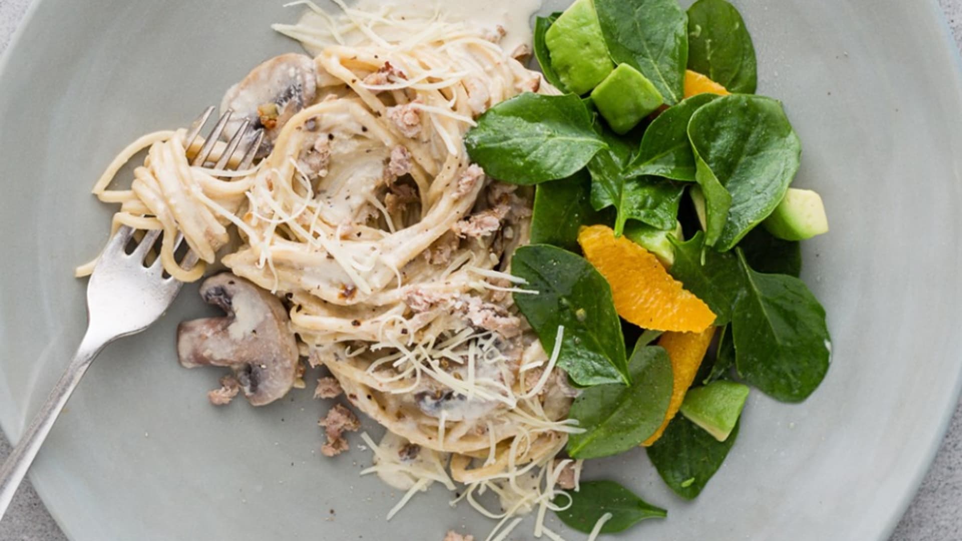 Chicken and Bacon Carbonara