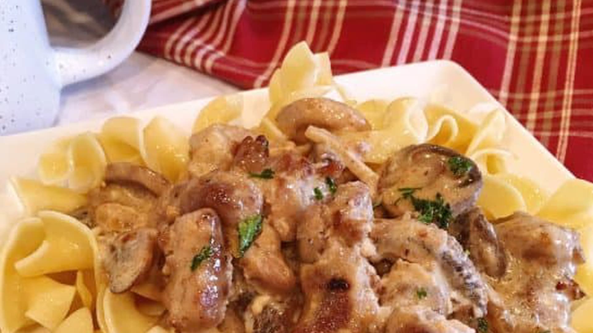 Beef Stroganoff