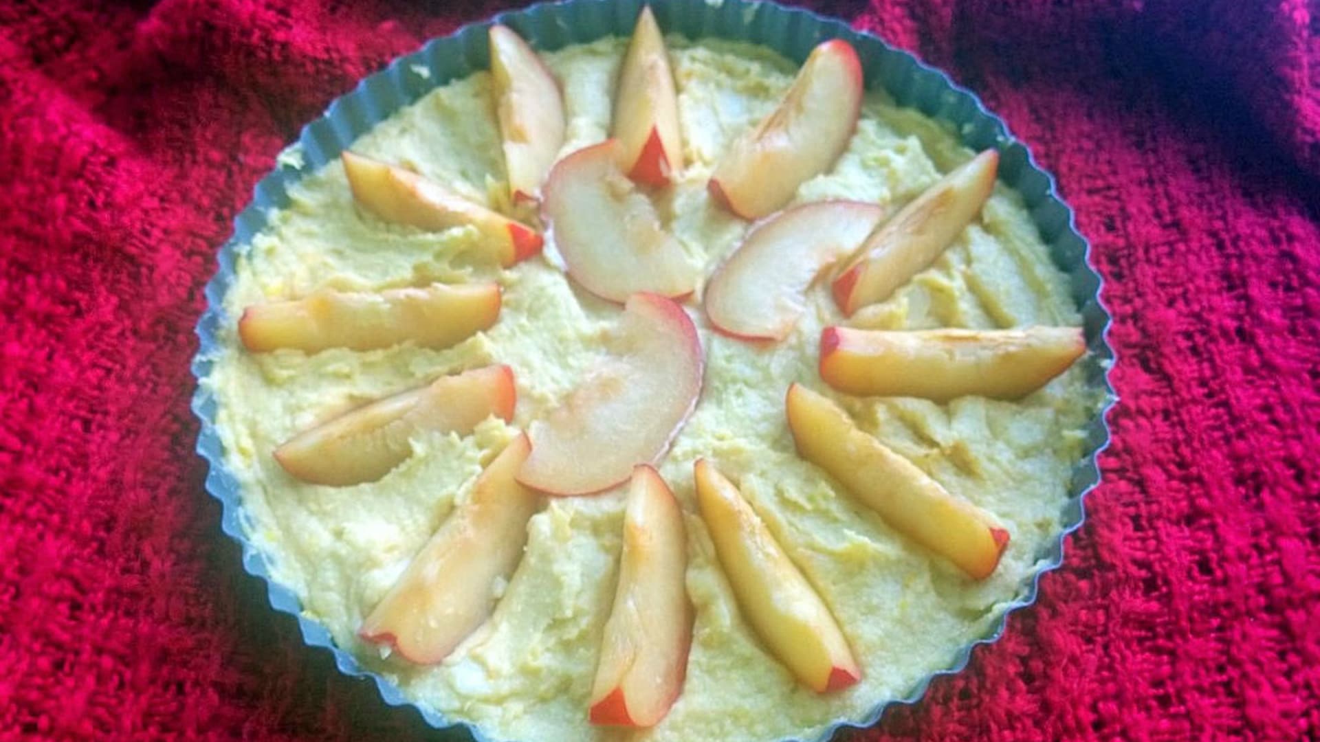 Plum, Honey and Almond Tart