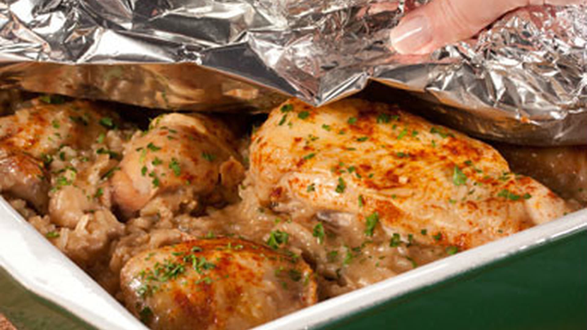 "Don't Peek" Chicken