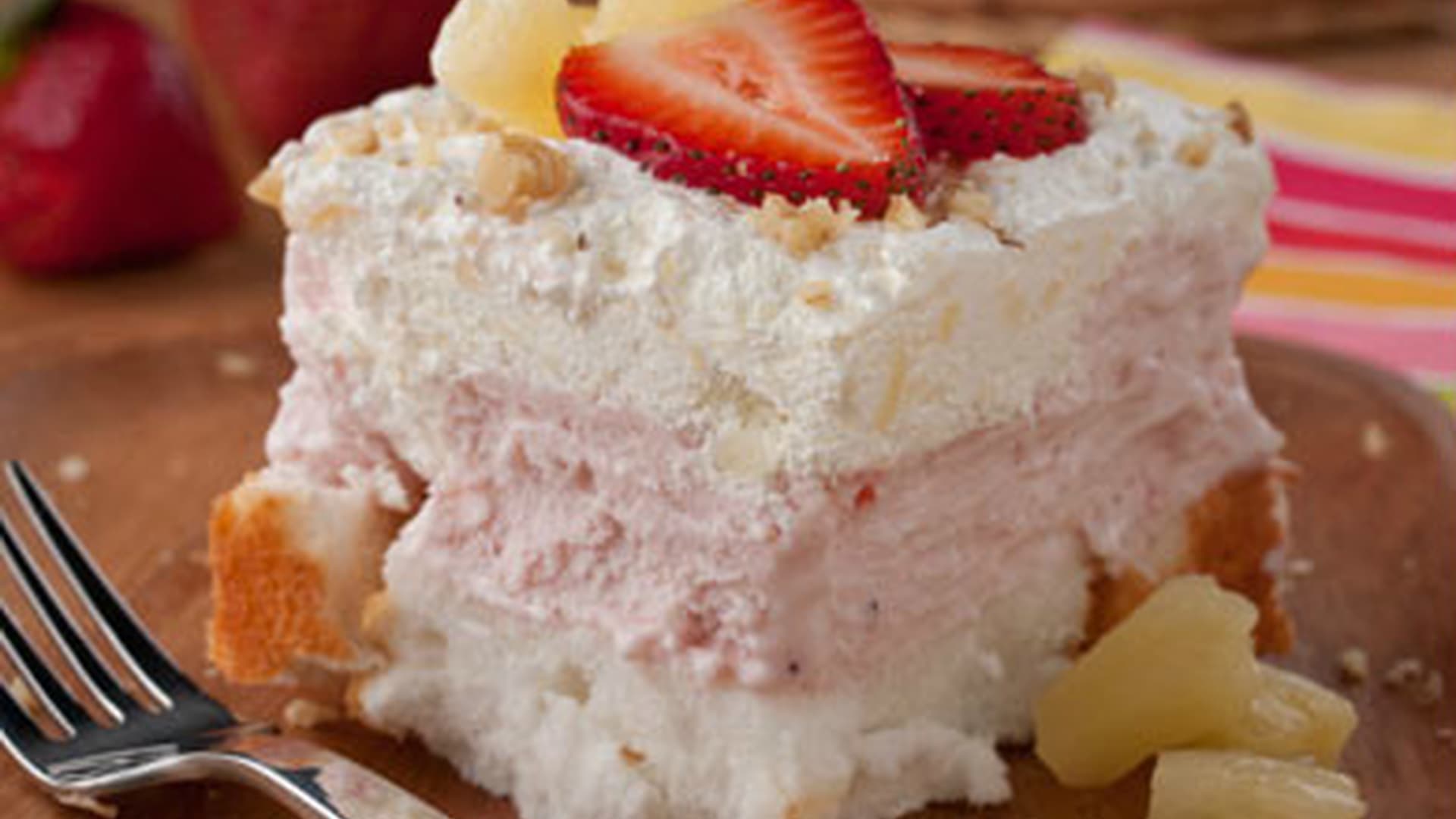 Heavenly Freezer Cake