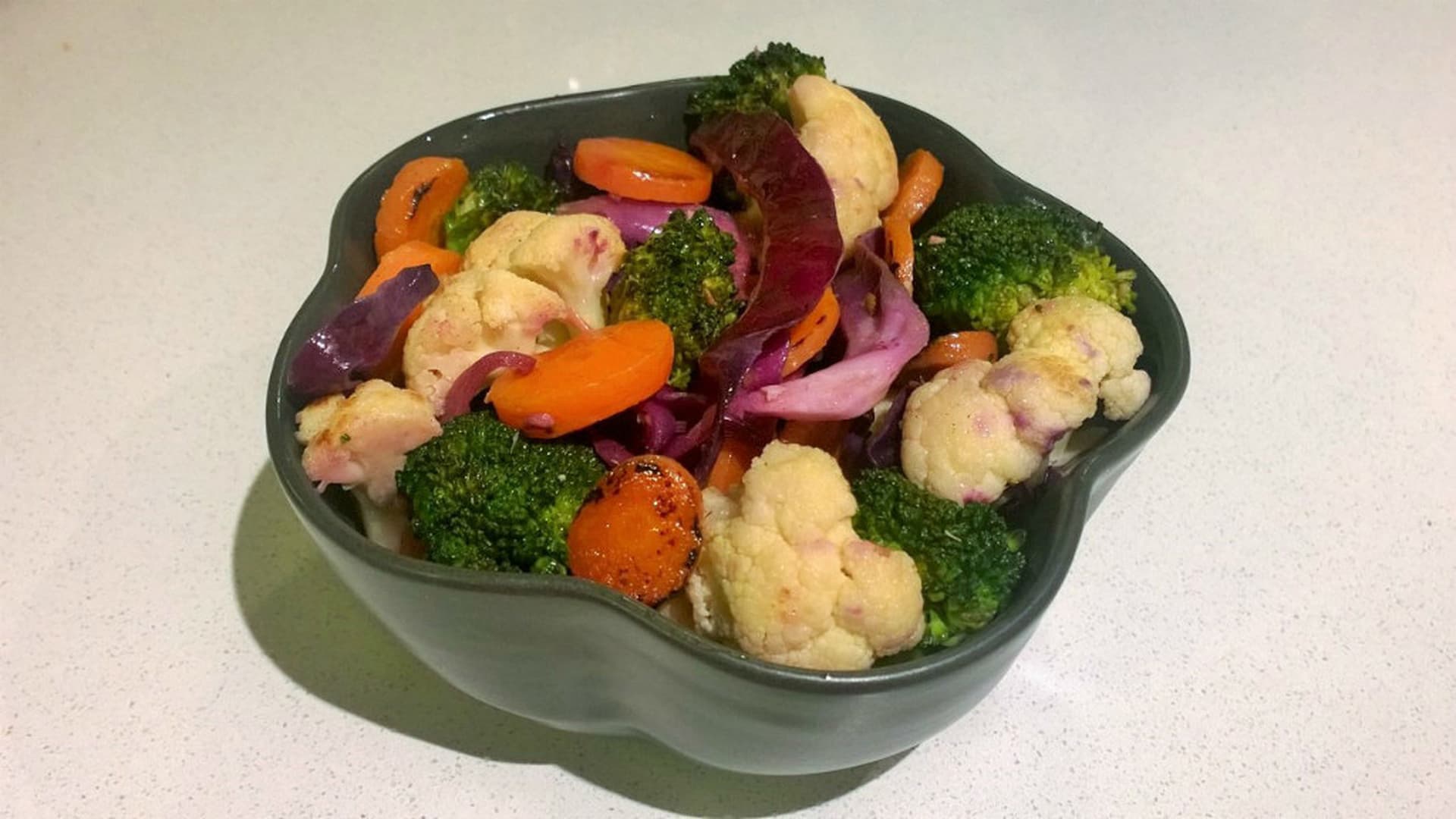 Lemon & Garlic Vegetables Stir Fry