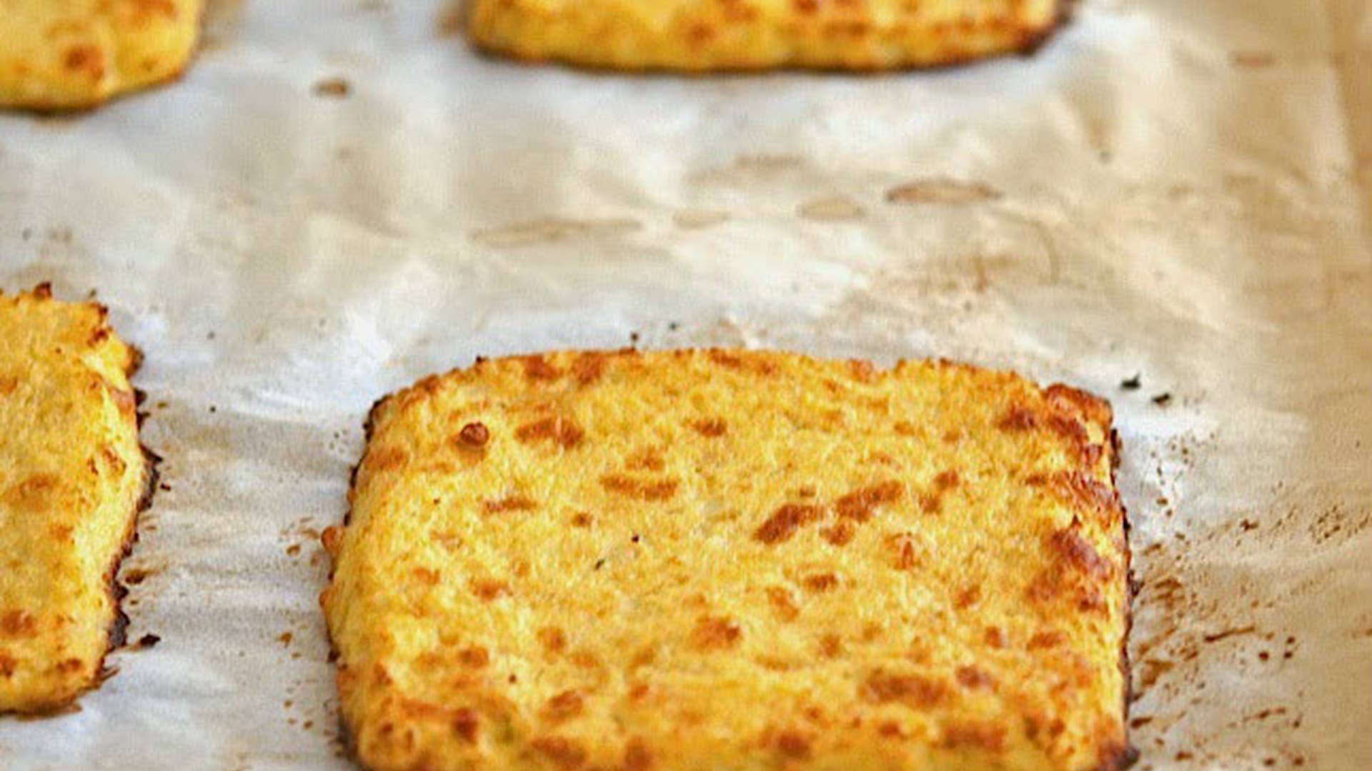 Cauliflower Crust Grilled Cheese