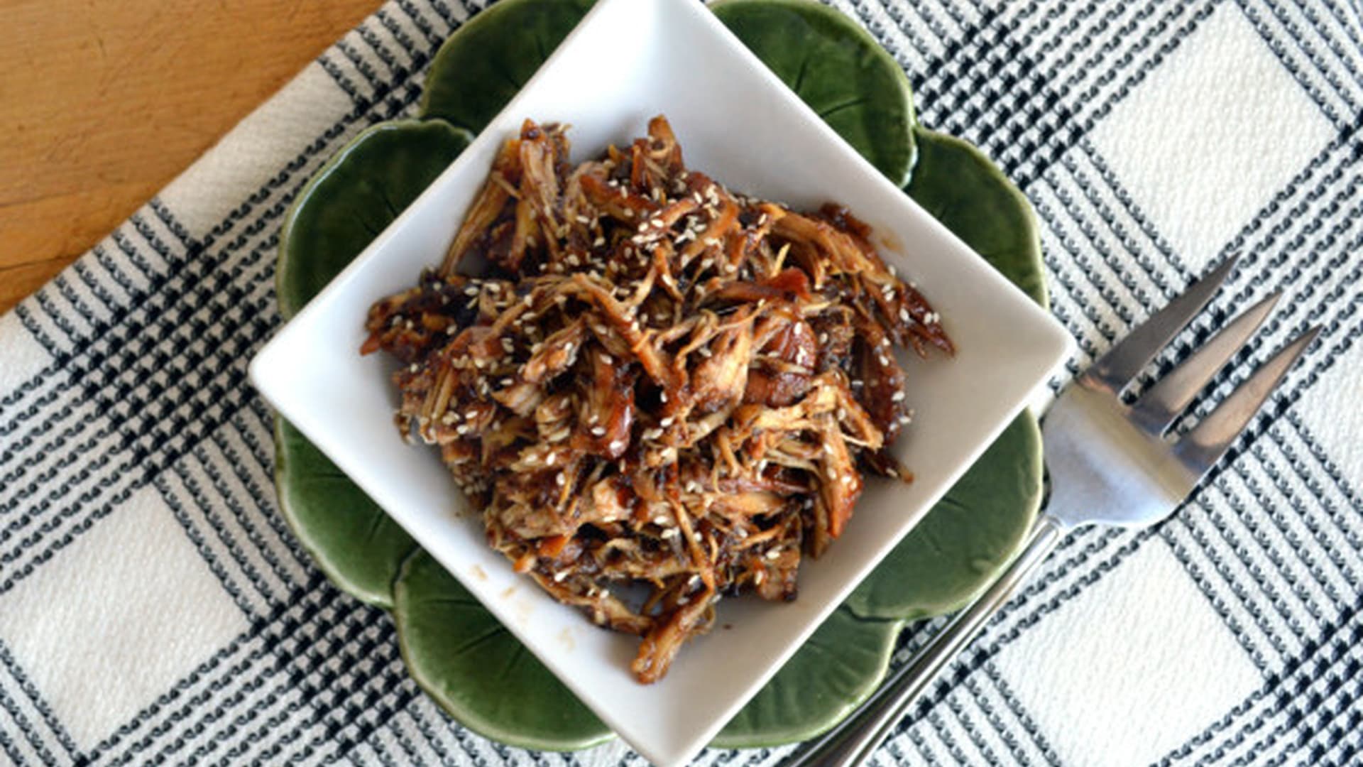 Berry Glazed Crockpot Chicken