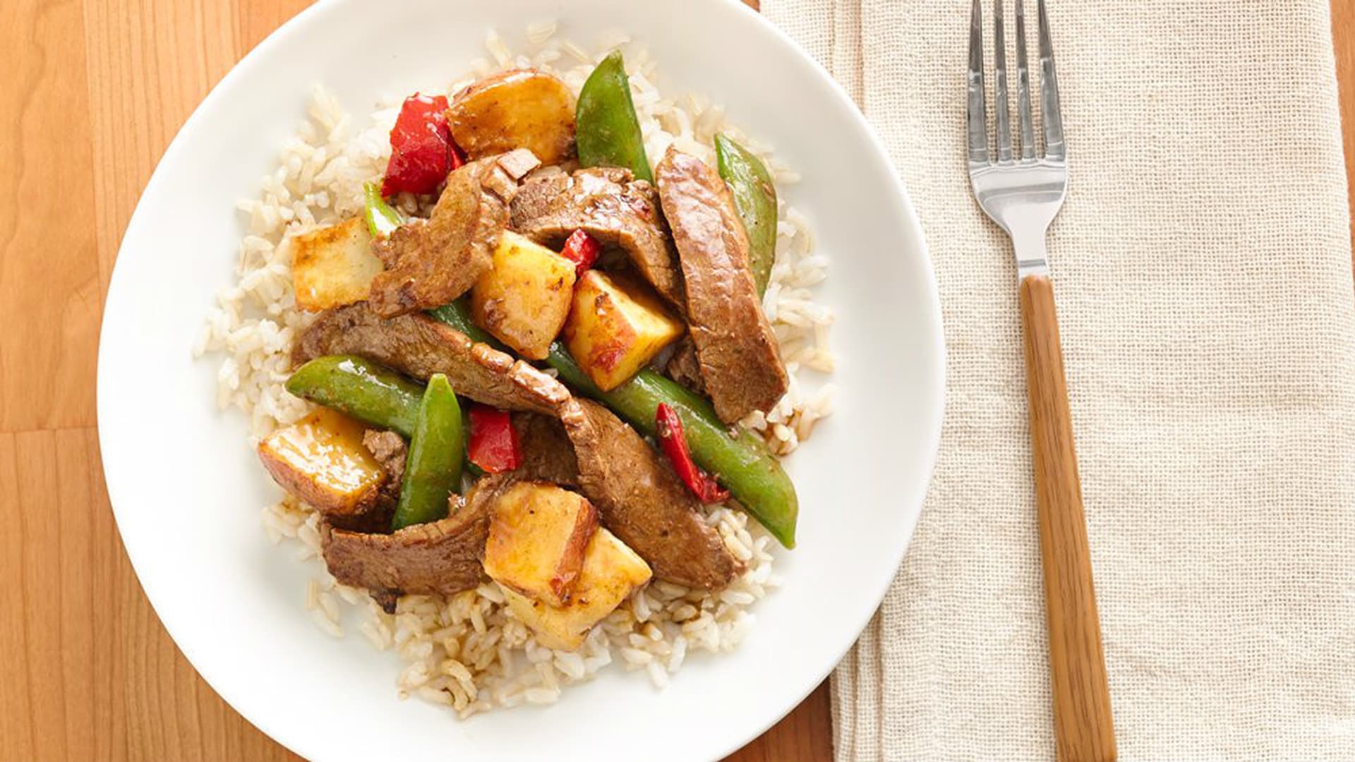 Beef-Vegetable Stir-Fry