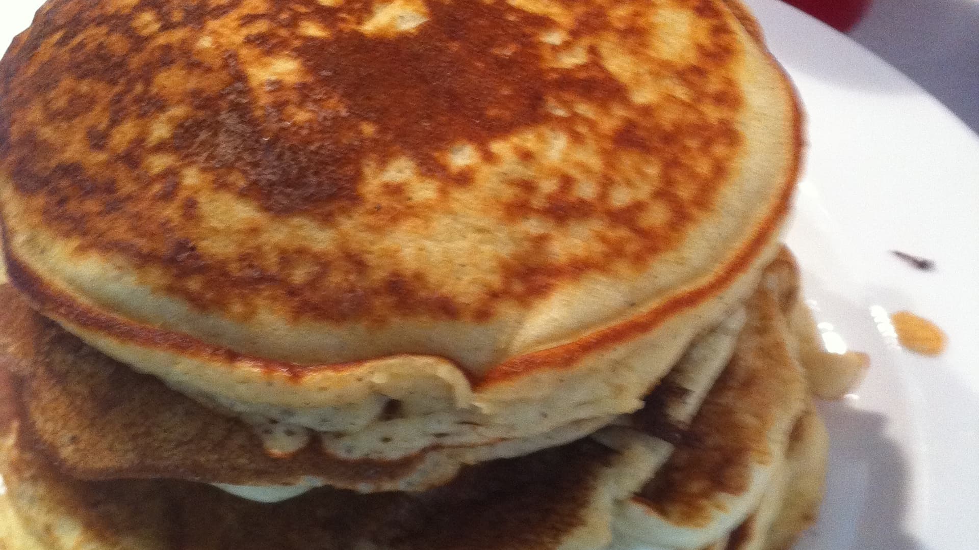 Eggnog Pancakes