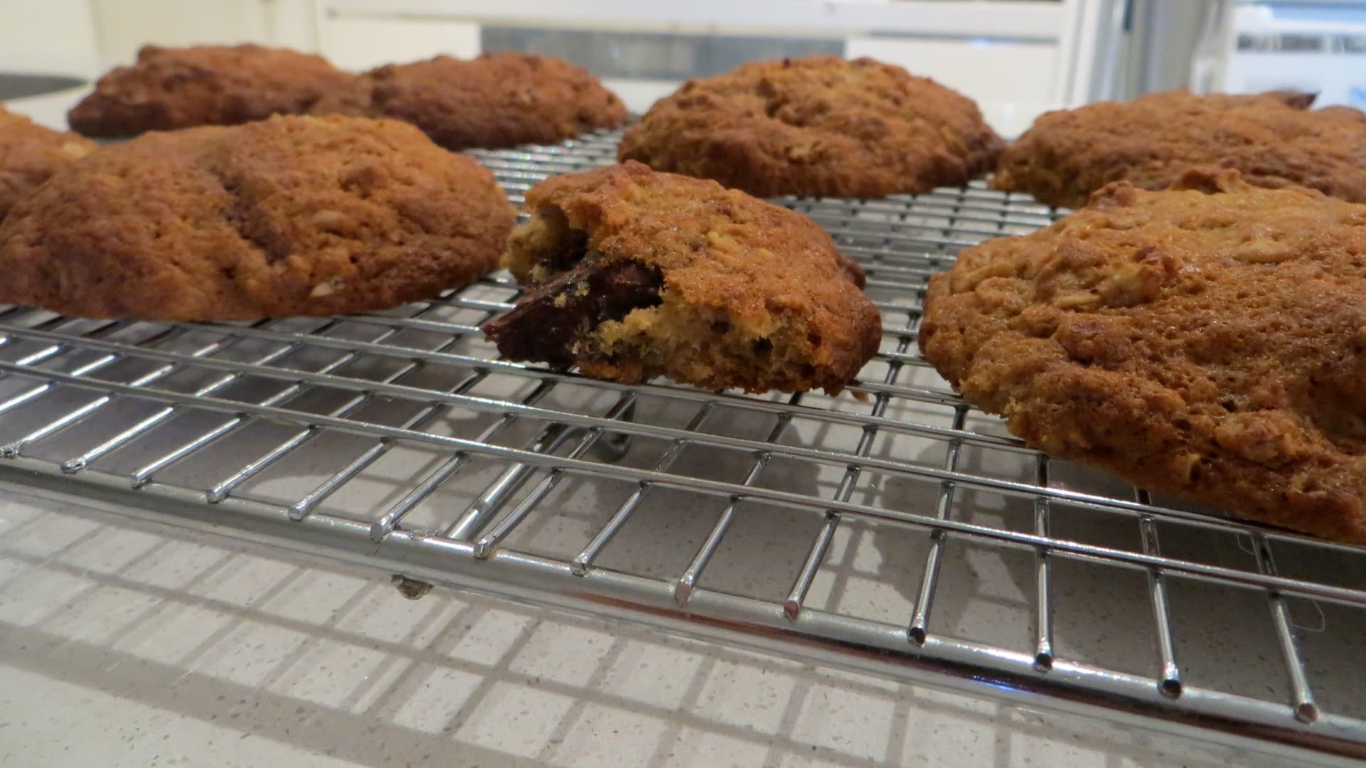 Banana and Nutella Cookies