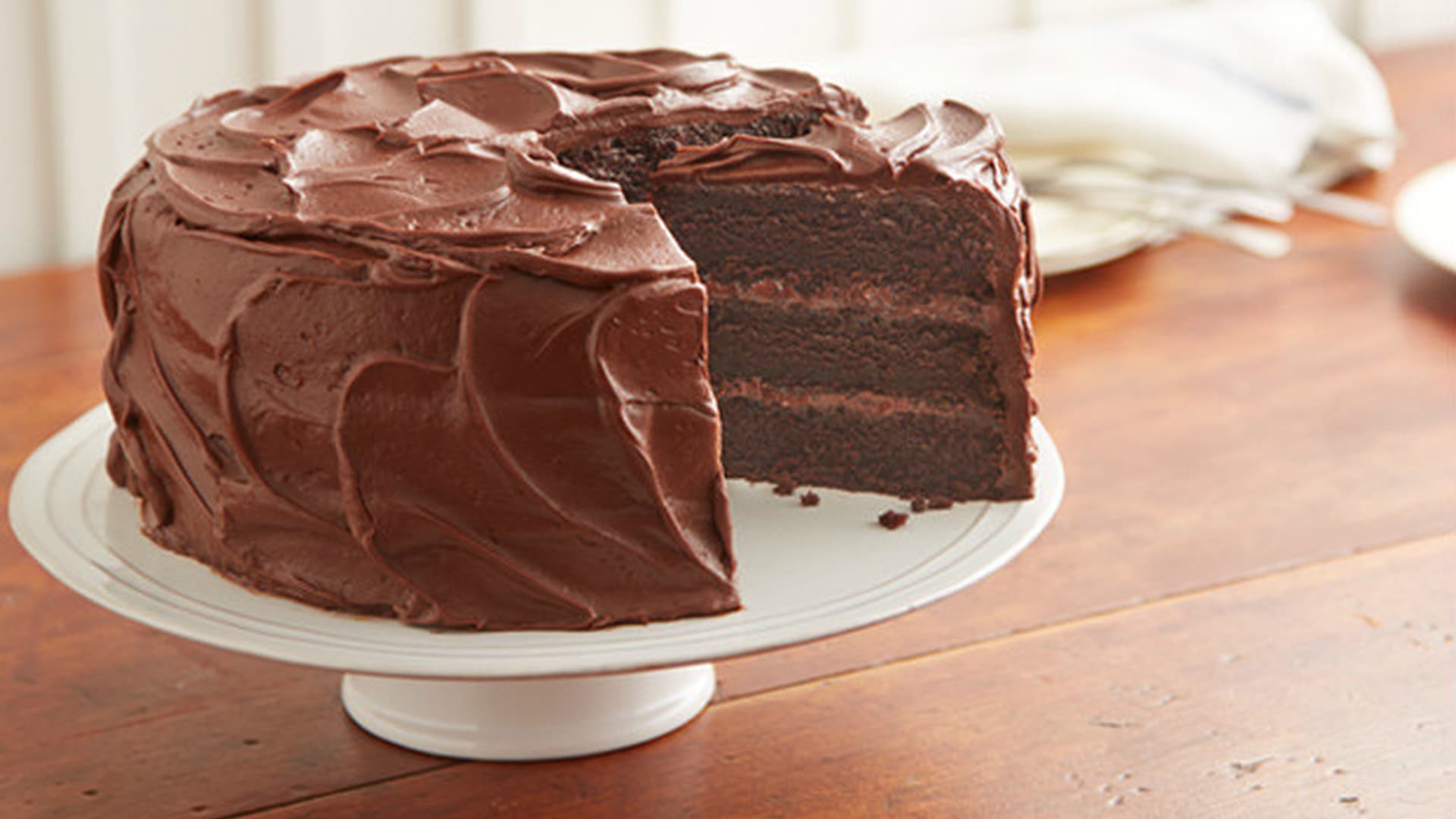 HERSHEY'S "PERFECTLY CHOCOLATE" Chocolate Cake Recipe