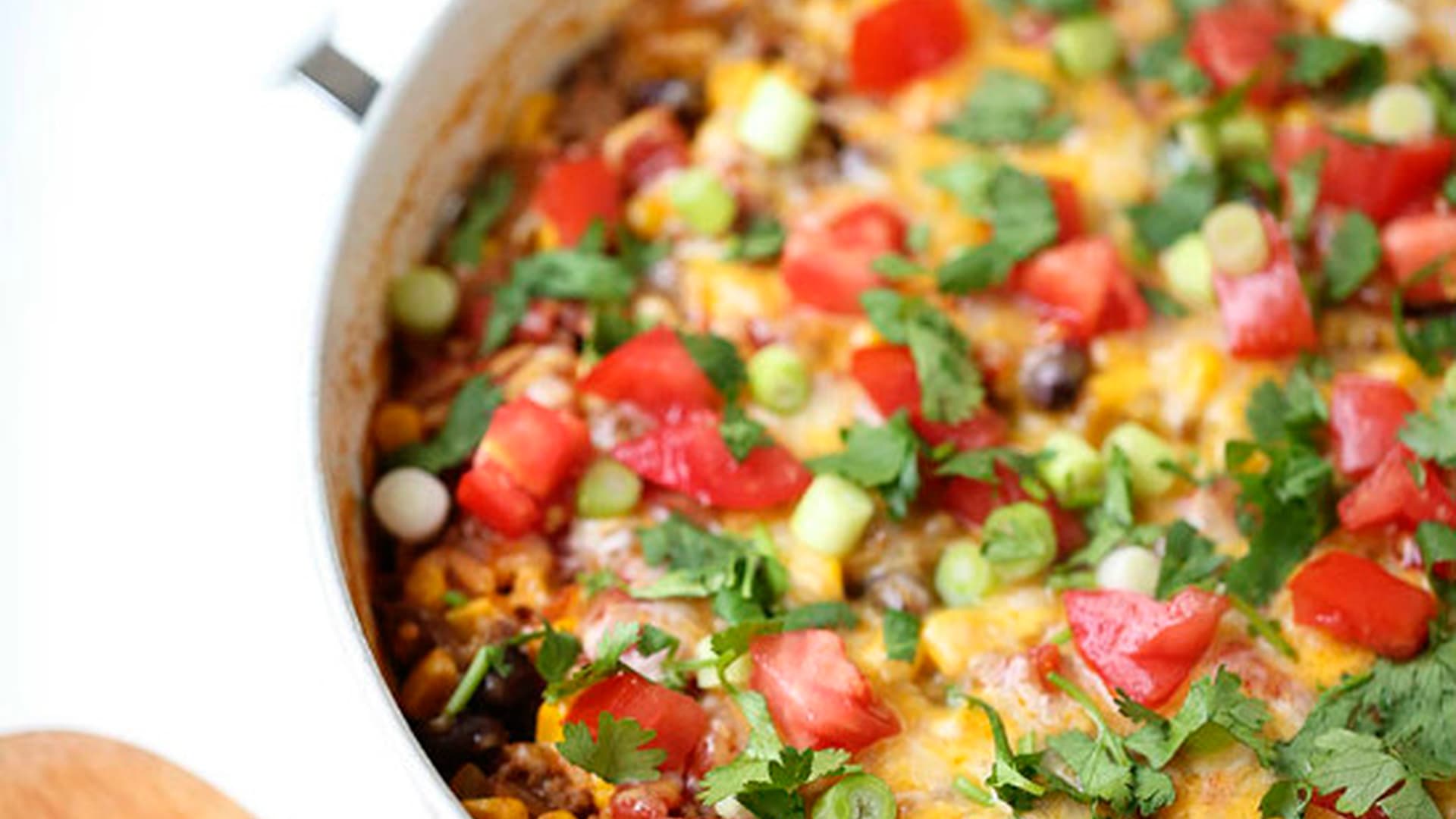 One Pot Burrito Bowls